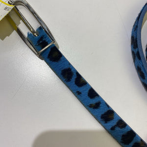 Danier animal print pony hair belt XS