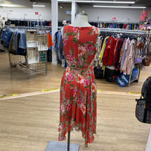 Load image into Gallery viewer, Eliza J floral asymmetrical hem dress 12
