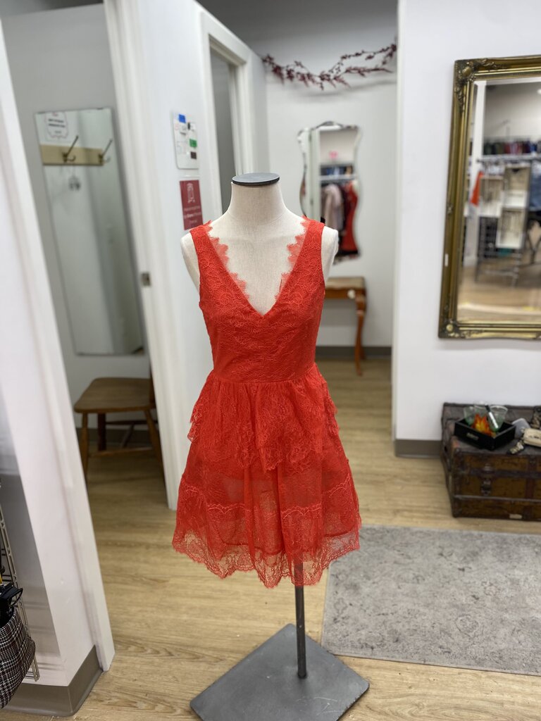 BCBG Max Azria lace dress NWT S