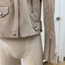 Load image into Gallery viewer, BLANKNYC suede moto jacket M
