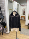 Lululemon See through perforated jacket 10