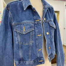 Load image into Gallery viewer, H&amp;M cropped denim jacket M
