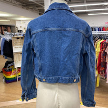 Load image into Gallery viewer, H&amp;M cropped denim jacket M
