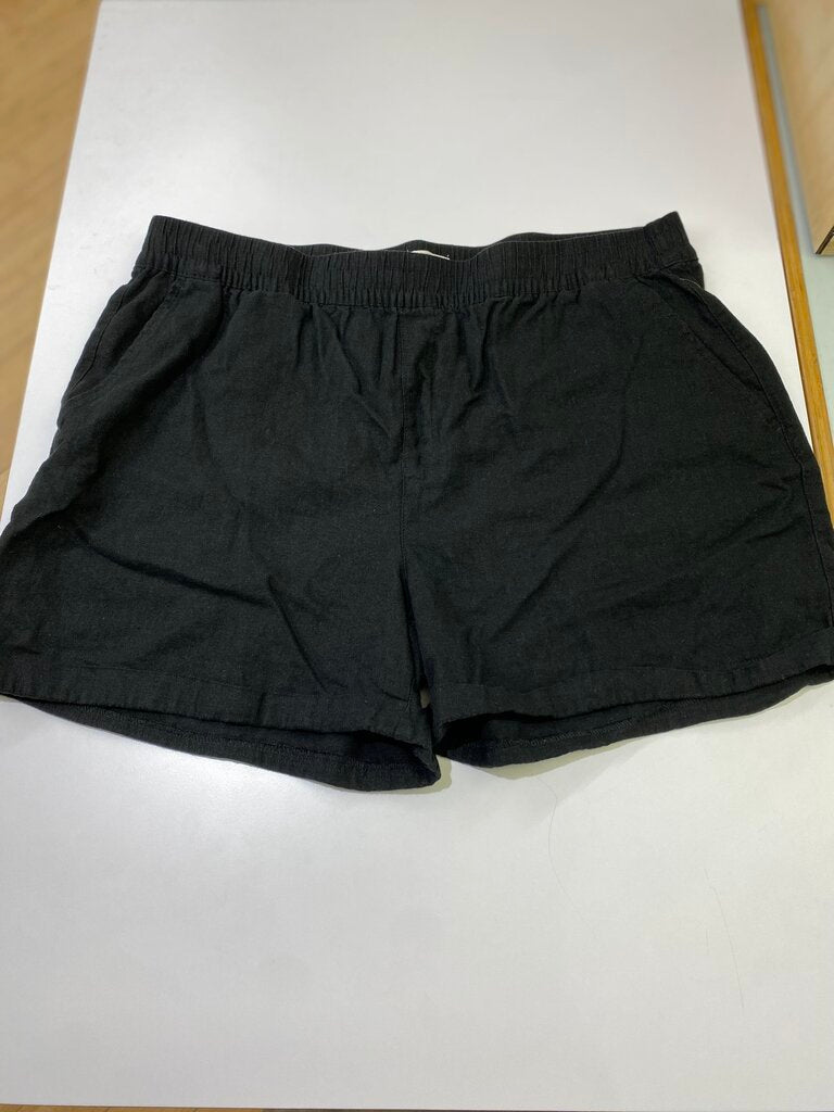 Frank & Oak linen blend shorts L