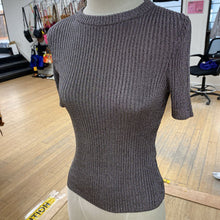 Load image into Gallery viewer, H&amp;M metal fibre knit top S
