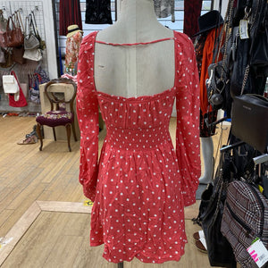 AFRM polka dot dress NWT XS
