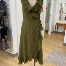 Load image into Gallery viewer, Haute Hippie wrap ruffle dress XS
