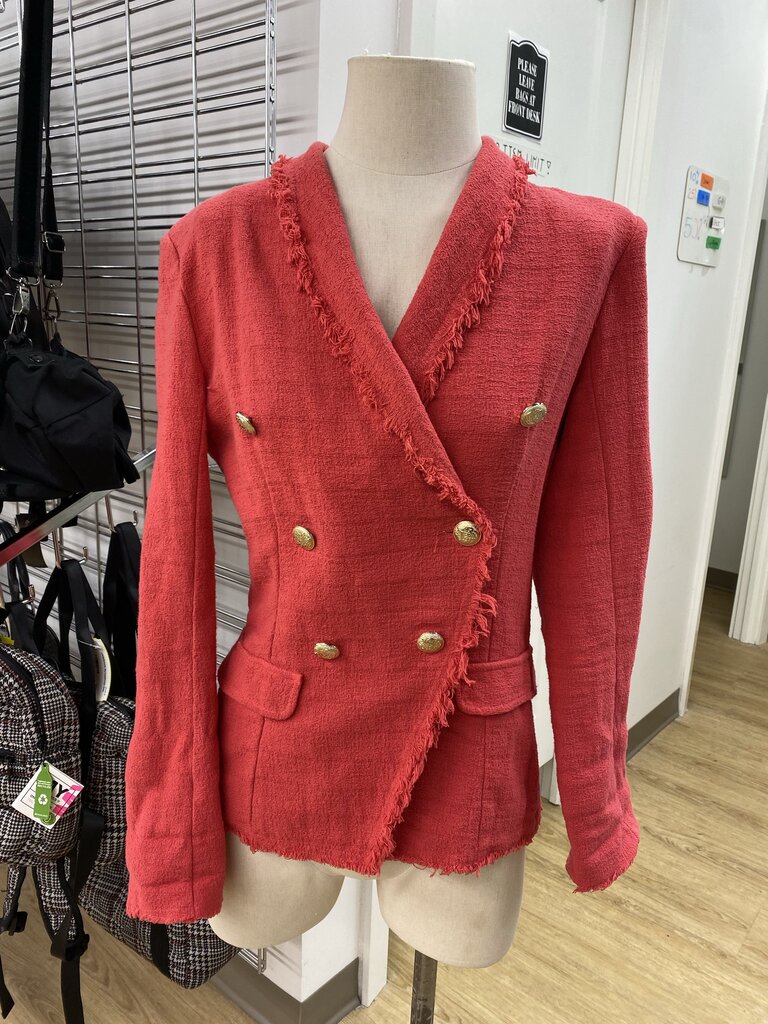 Rinascimento cotton tweed blazer M