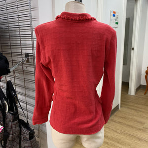 Rinascimento cotton tweed blazer M