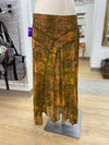 Tribal mesh overlay skirt L