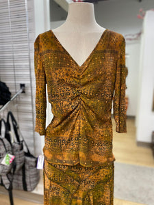 Tribal mesh top XL