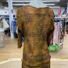 Load image into Gallery viewer, Tribal mesh top XL
