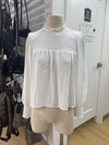 Wilfred smocked top M