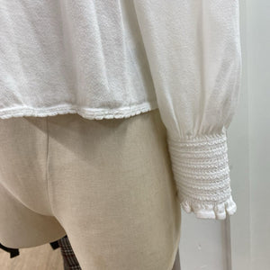 Wilfred smocked top M