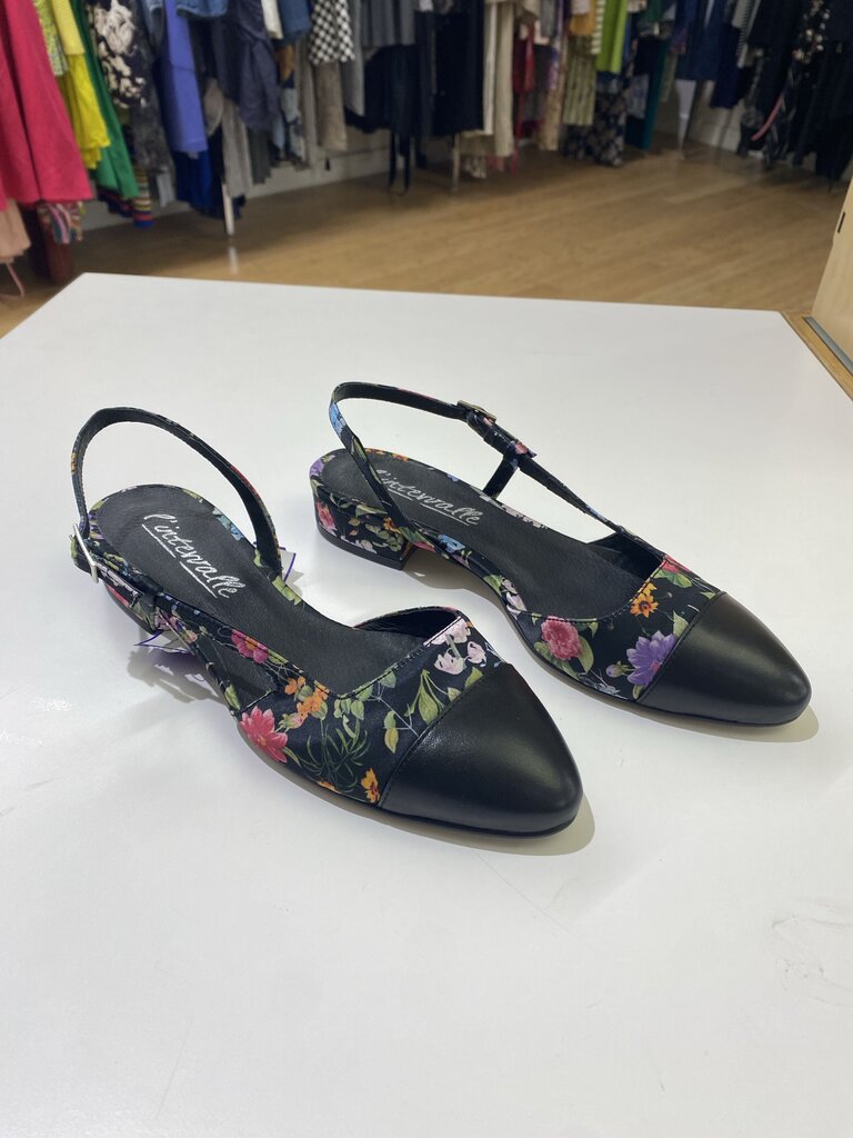 L'intervalle floral slingbacks 37