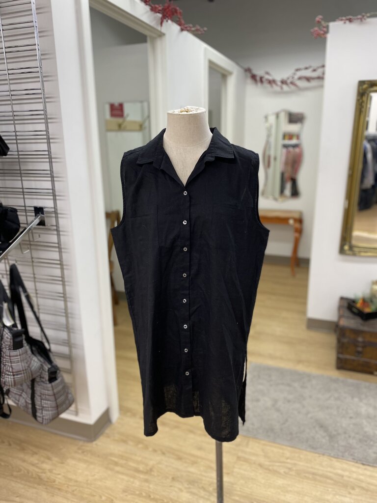 Saks fifth Ave linen/cotton tunic XL