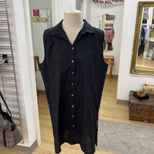 Load image into Gallery viewer, Saks fifth Ave linen/cotton tunic XL
