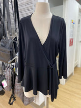 Load image into Gallery viewer, Banana Republic faux wrap top NWT XL
