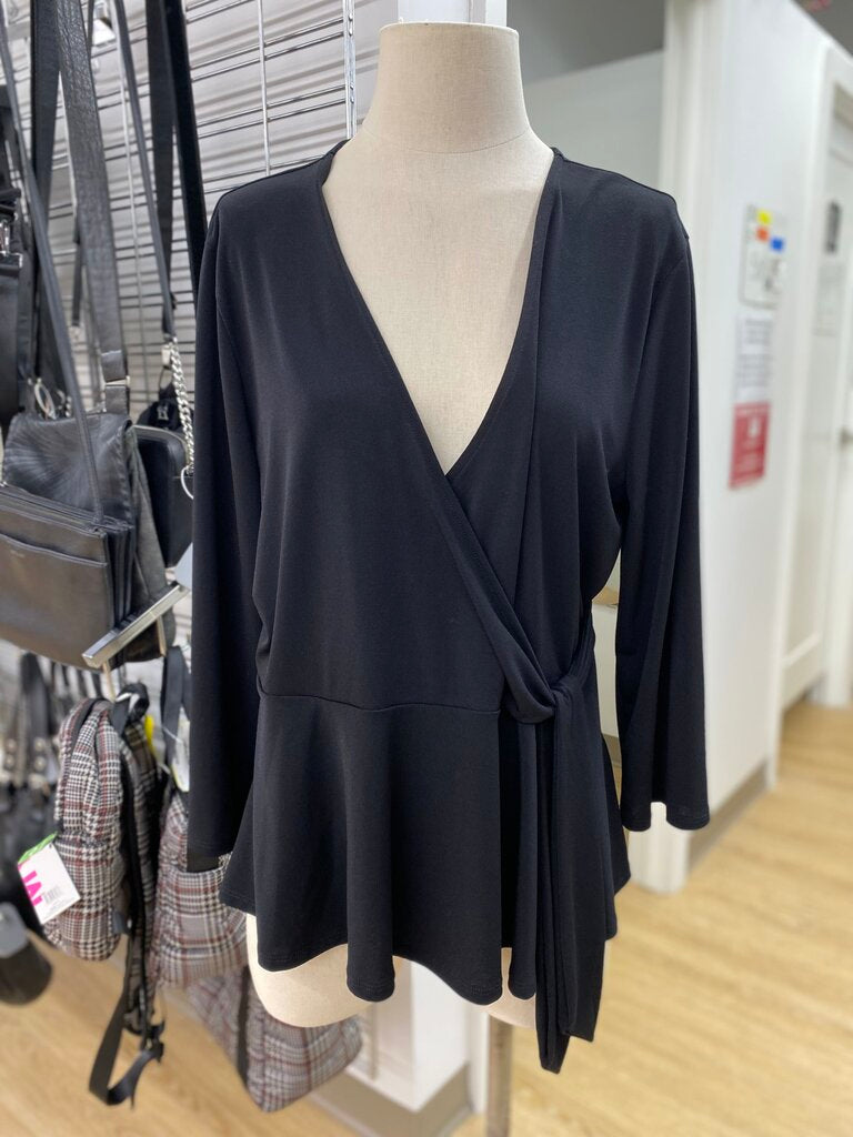 Banana Republic faux wrap top NWT XL