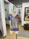 *floral/city print