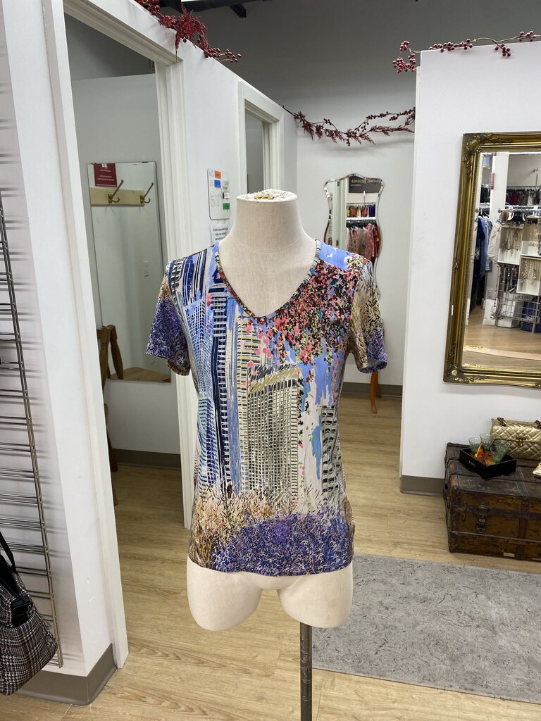 *floral/city print