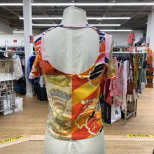 Load image into Gallery viewer, Desigual ribbed open back top M
