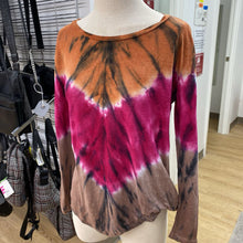 Load image into Gallery viewer, Young Fabulous &amp; Broke tie dye linen top XS
