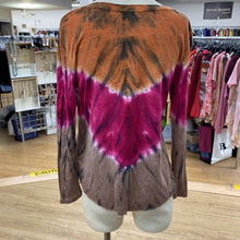 Load image into Gallery viewer, Young Fabulous &amp; Broke tie dye linen top XS
