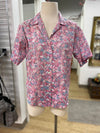 Cacharel Paris vintage floral top 1