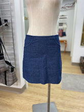 Load image into Gallery viewer, Smoking Lily denim skirt XS
