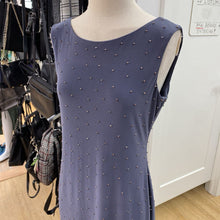 Load image into Gallery viewer, Betsy Adam gunmetal studs dress NWT 6
