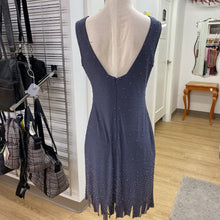 Load image into Gallery viewer, Betsy Adam gunmetal studs dress NWT 6
