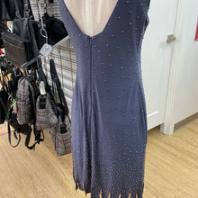 Load image into Gallery viewer, Betsy Adam gunmetal studs dress NWT 6
