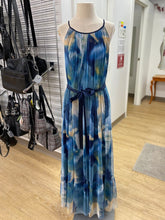 Load image into Gallery viewer, Candalite mesh overlay maxi dress XL
