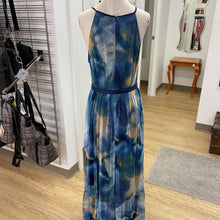 Load image into Gallery viewer, Candalite mesh overlay maxi dress XL
