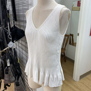 Theory ribbed top L