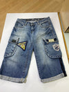 GF Ferre ,denim/patches