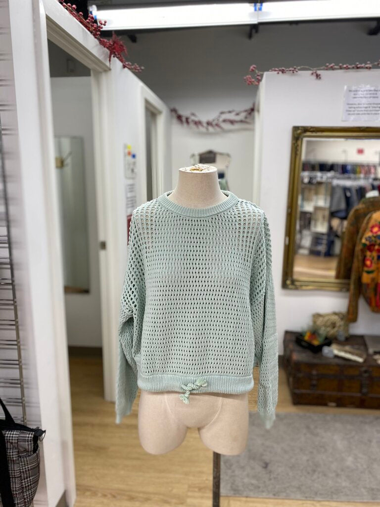 Sweaty Betty open knit sweater M