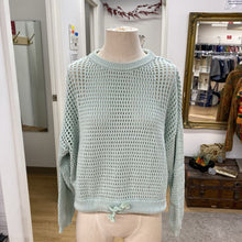 Load image into Gallery viewer, Sweaty Betty open knit sweater M
