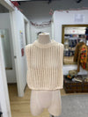 Zara open knit sweater L