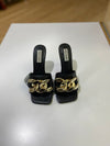 Steve Madden chain detail mules 7.5