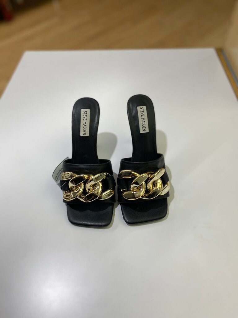 Steve Madden chain detail mules 7.5