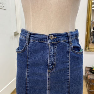 Mavi Long Mermaid vintage denim skirt XS