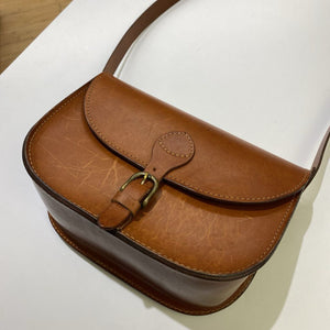 Dust leather crossbody