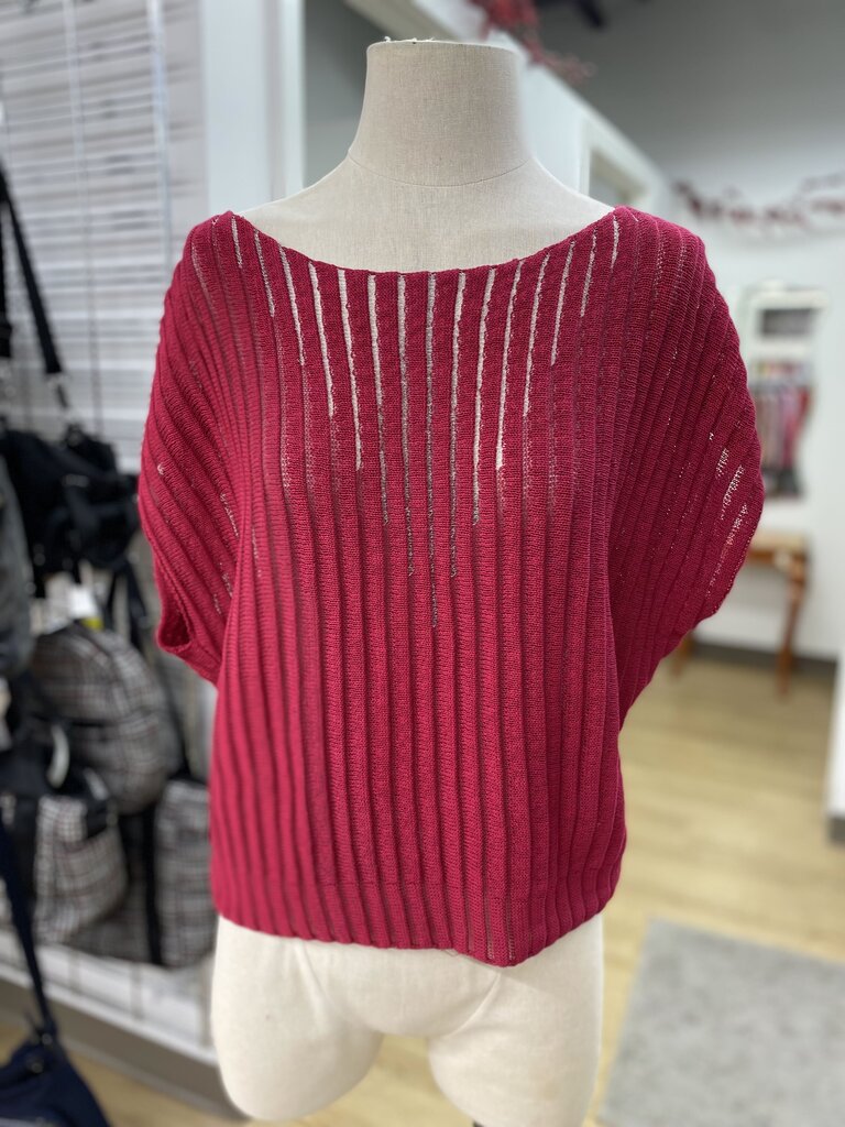 Sarah Pacini ribbed sweater NWT O/S