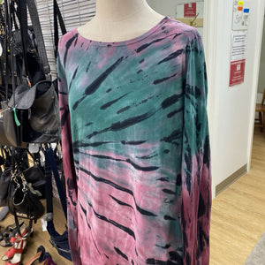 Hard Tail tie dye top XL