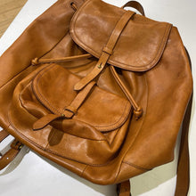Load image into Gallery viewer, Madewell leather backpack
