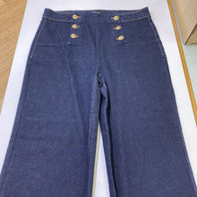 Load image into Gallery viewer, Autre Filles wide leg sailor jeans 14
