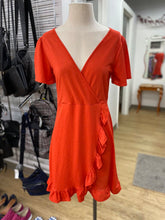 Load image into Gallery viewer, Vero Moda faux wrap dress M
