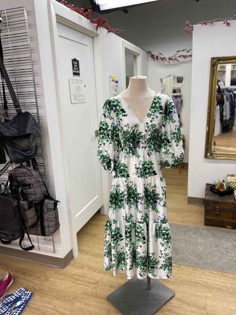 Marks & Spencer satiny maxi dress 6p(UK 10)